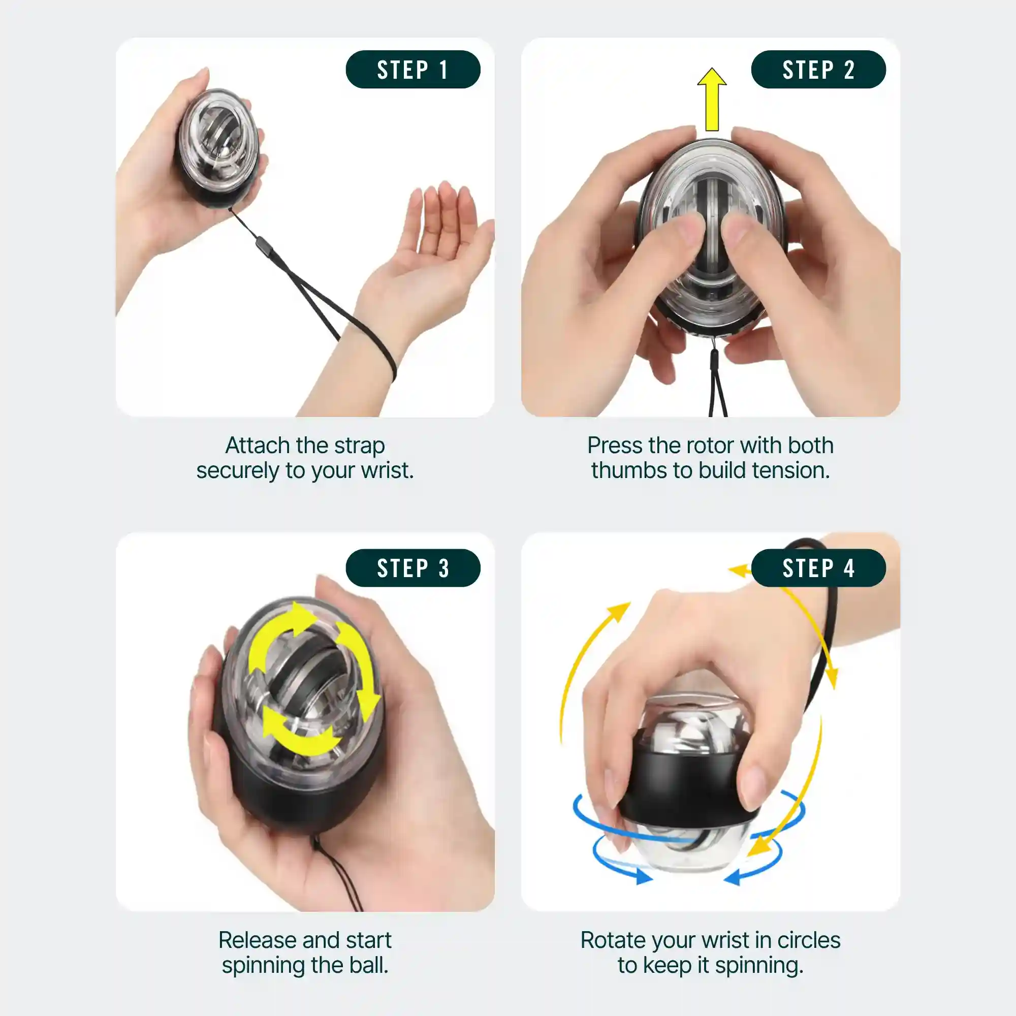 How to Use Vital Wrist Ball